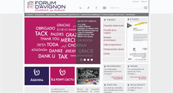 Desktop Screenshot of forum-avignon.org